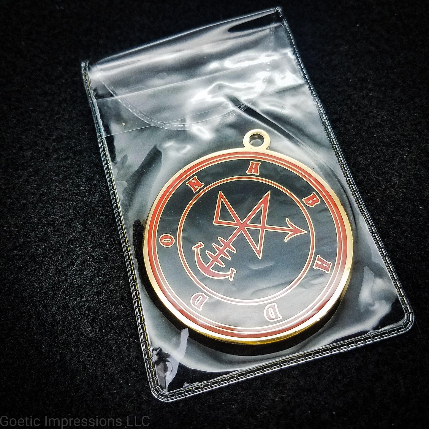 Adept Abaddon sigil medallion