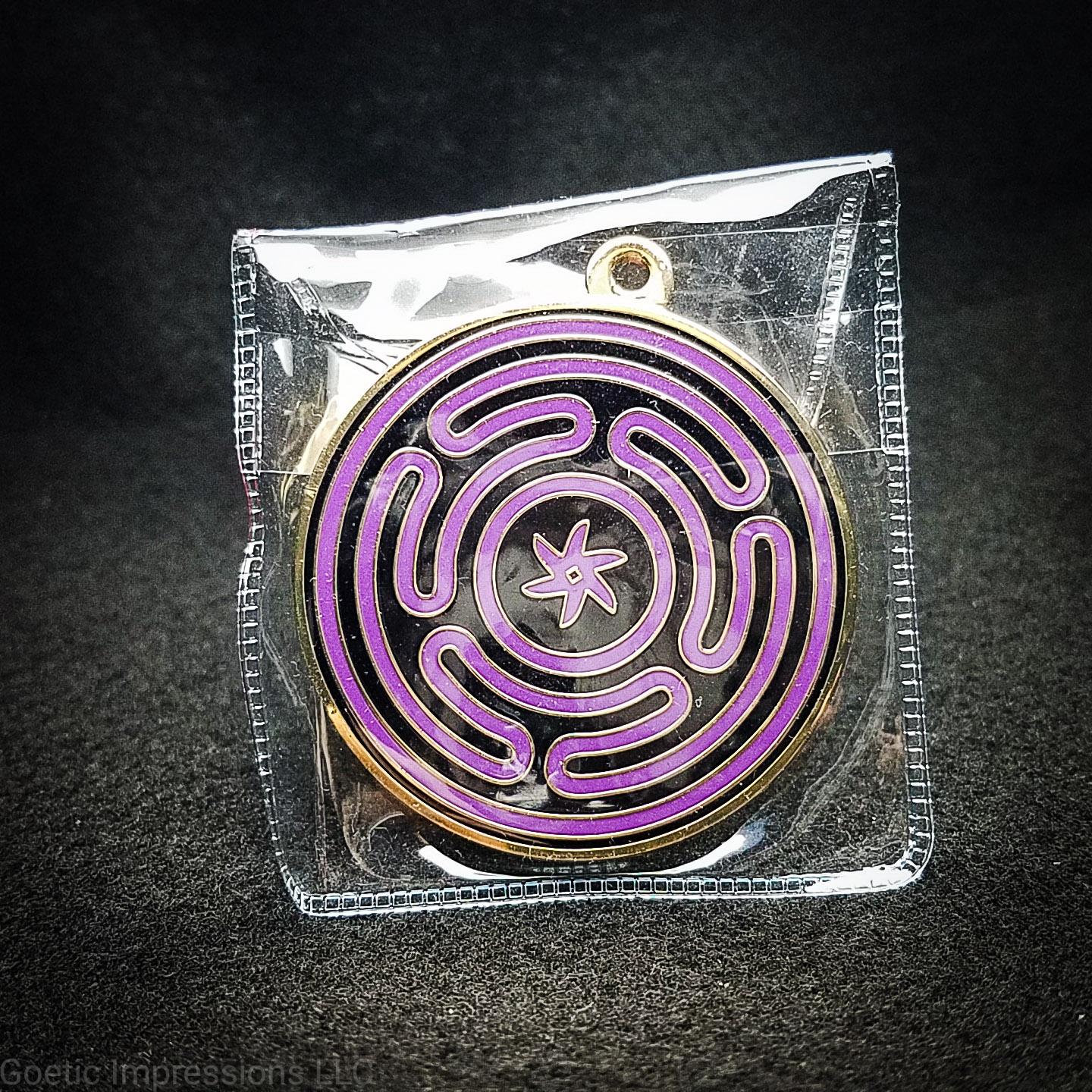 Gold Adept Hekate sigil medallion