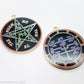 Andromalius sigil medallion with pentacle of solomon on reverse side