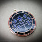 Andromalius sigil talisman with pentacle of solomon on reverse side