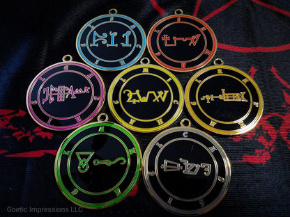 Archangel Anael Sigil Pendant