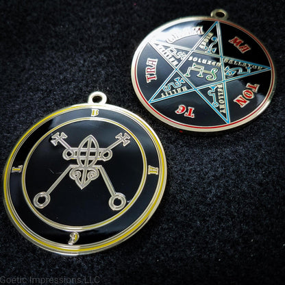 Bael Sigil Medallion - Ars Goetia Demon Seal