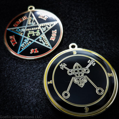 Bael Sigil Medallion - Ars Goetia Demon Seal