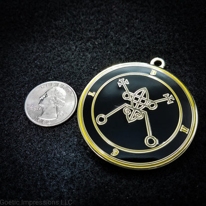 Bael Sigil Medallion - Ars Goetia Demon Seal