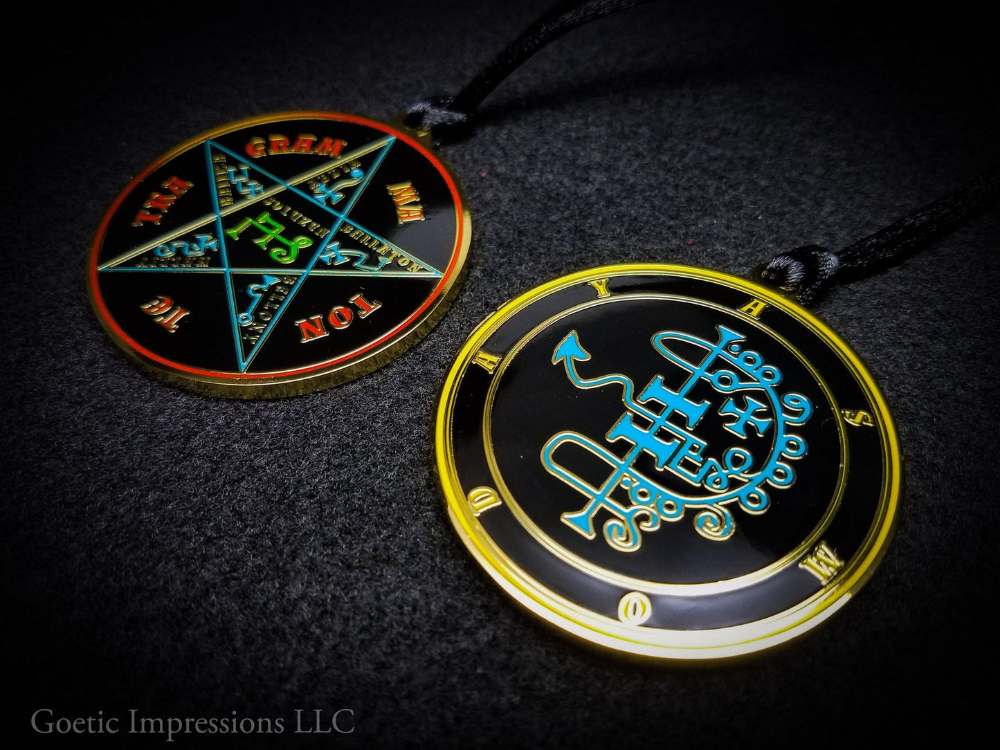 Asmoday sigil pendant