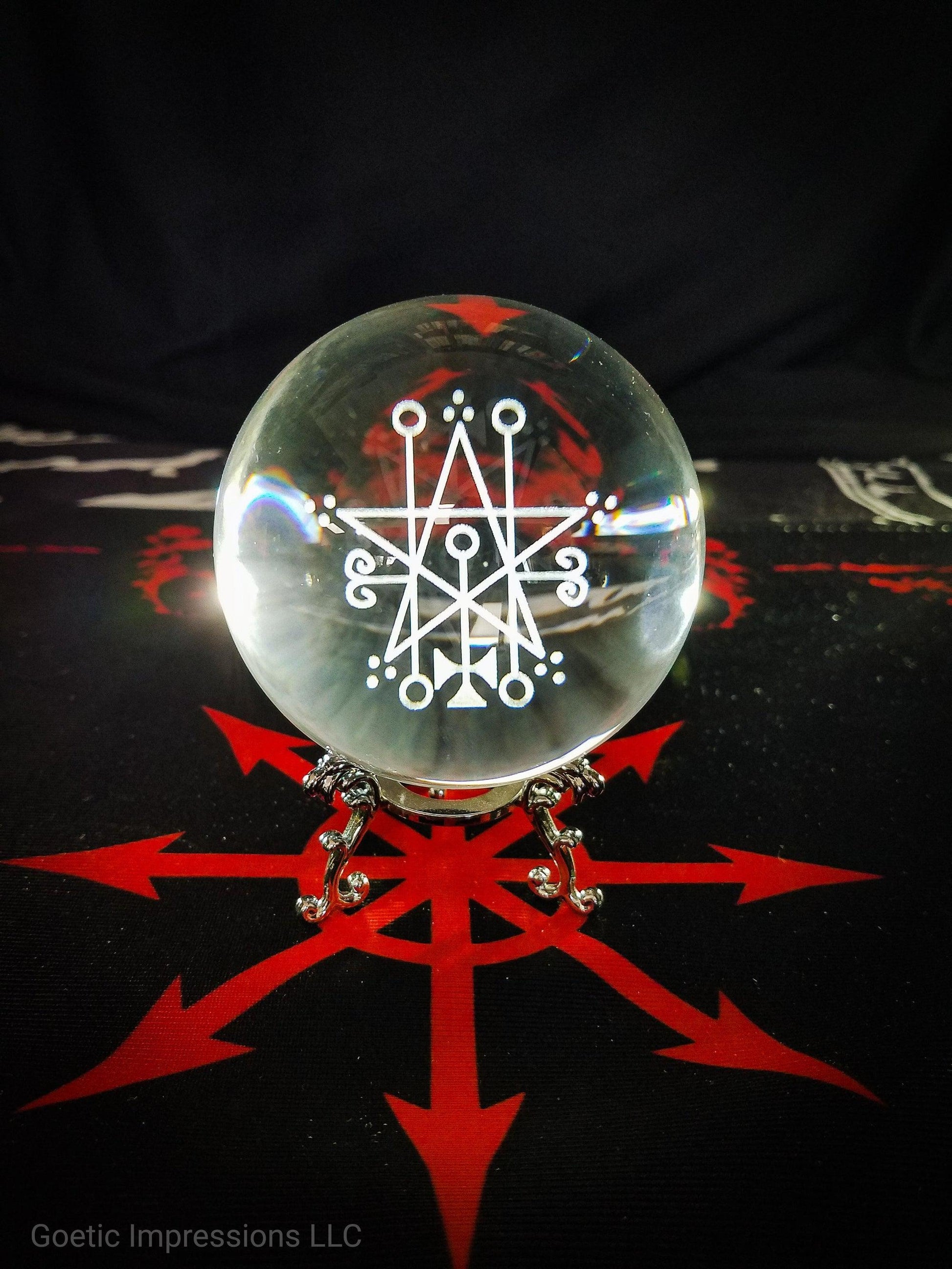 Astaroth sigil crystal ball