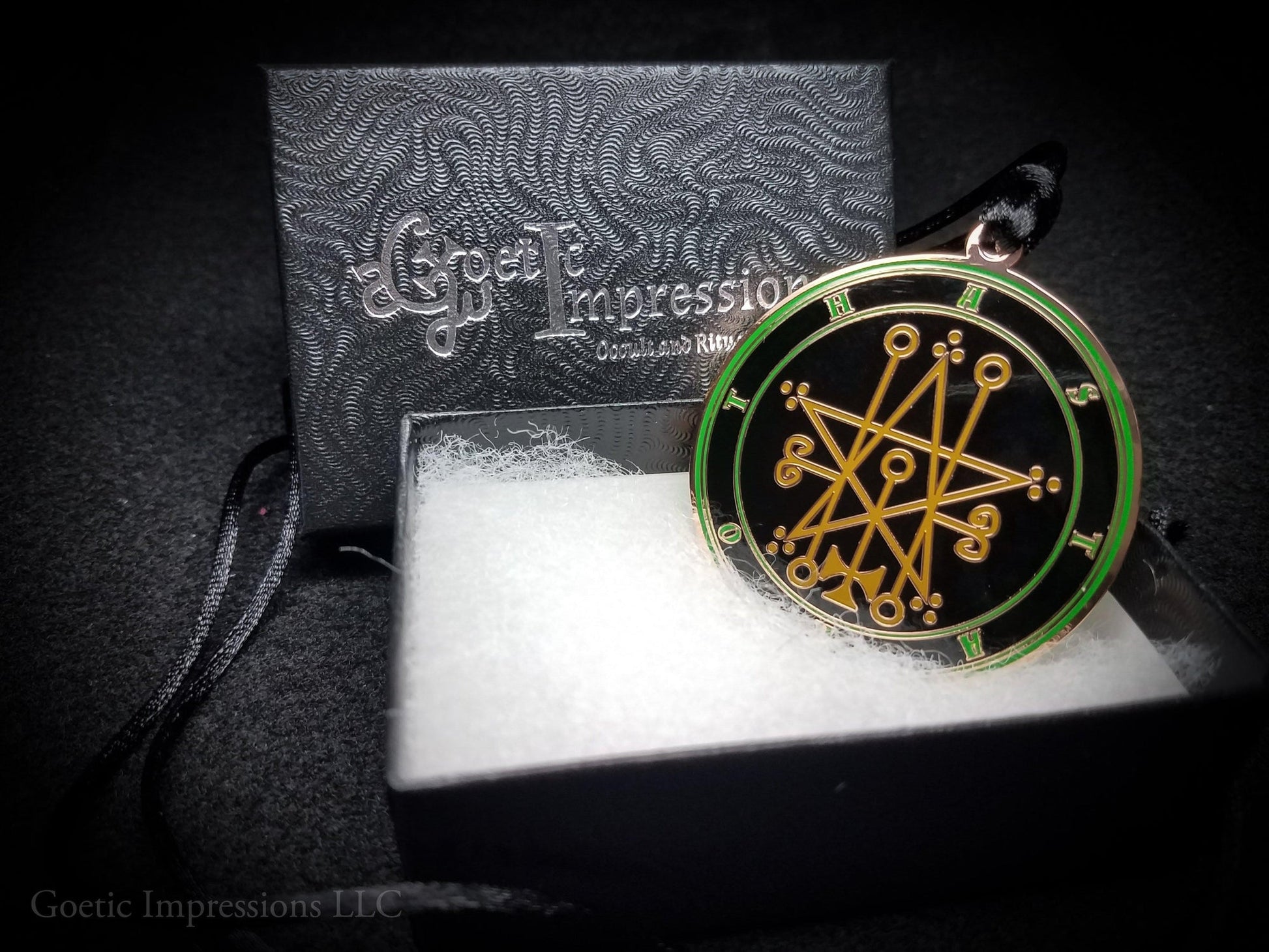 Copper Astaroth Magus medallion
