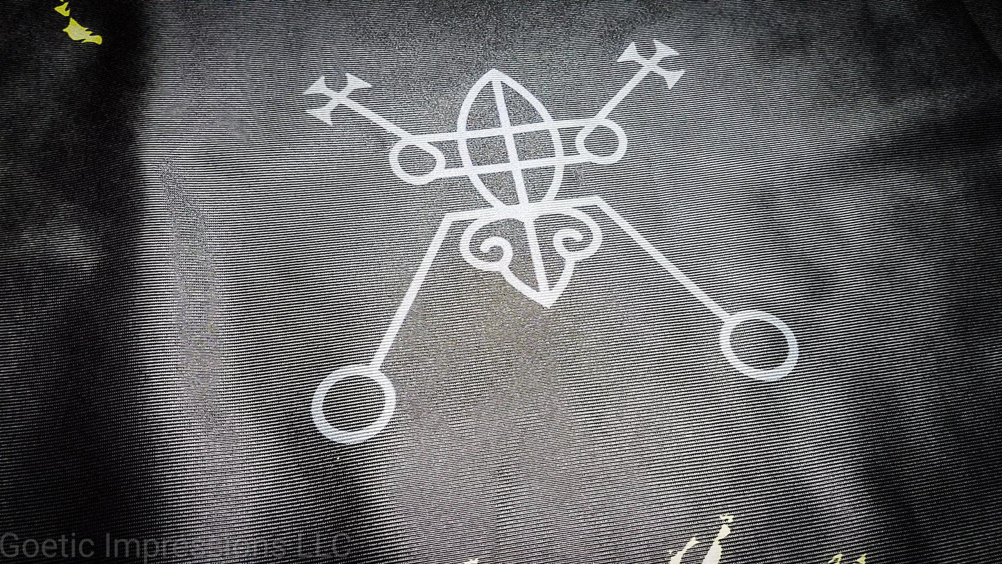 Lesser Key of Solomon: Ars Goetia King Bael Altar Cloth