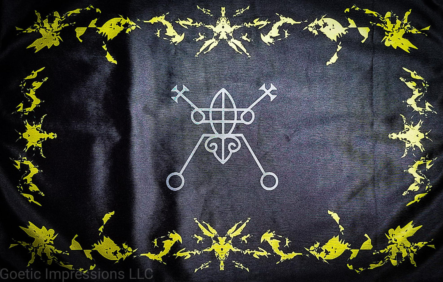 Lesser Key of Solomon: Ars Goetia King Bael Altar Cloth