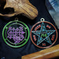 Berith sigil medallion with Pentacle of Solomon on Reverse Side