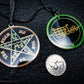 Seal of Bune sigil pendant with Pentacle of Solomon on reverse side.