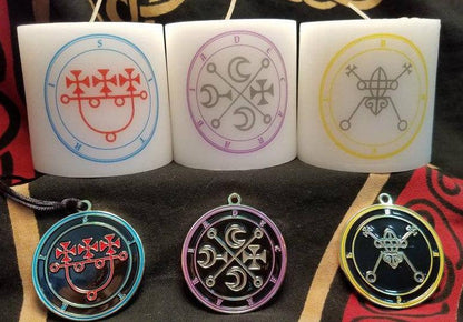 Custom Demon Seal Candles of the Ars Goetia