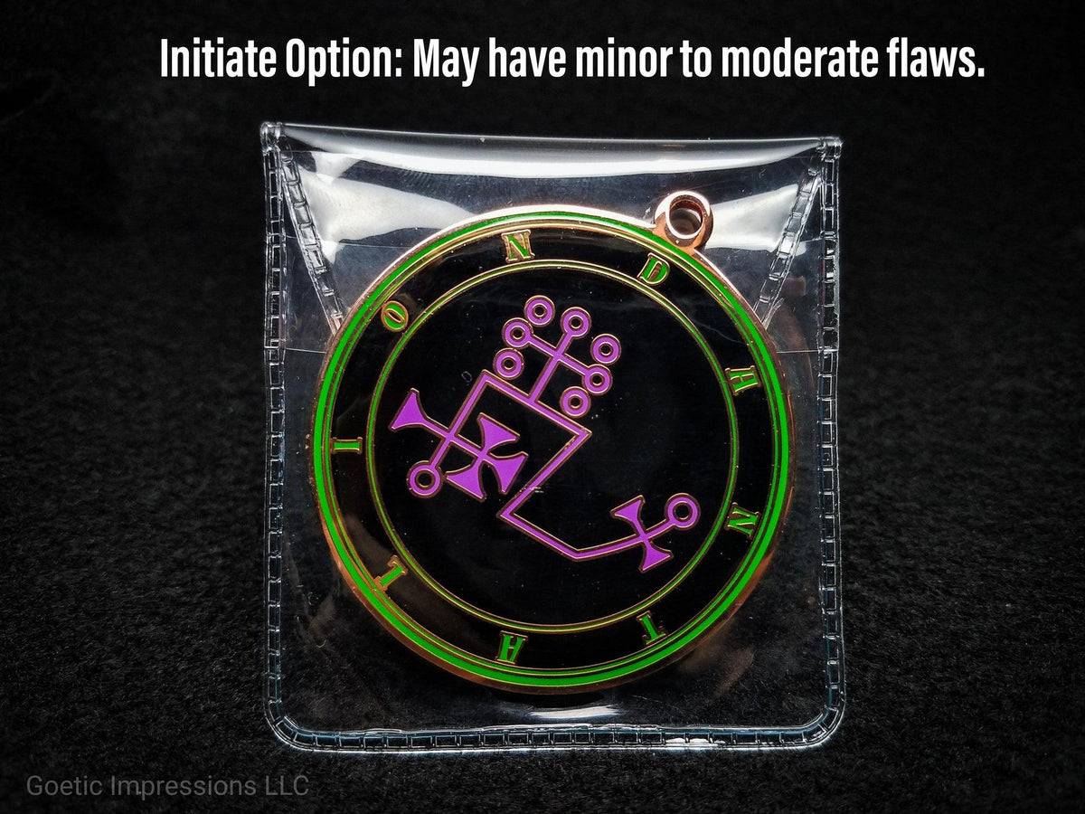 Dantalion Sigil Medallion – Goetic Impressions