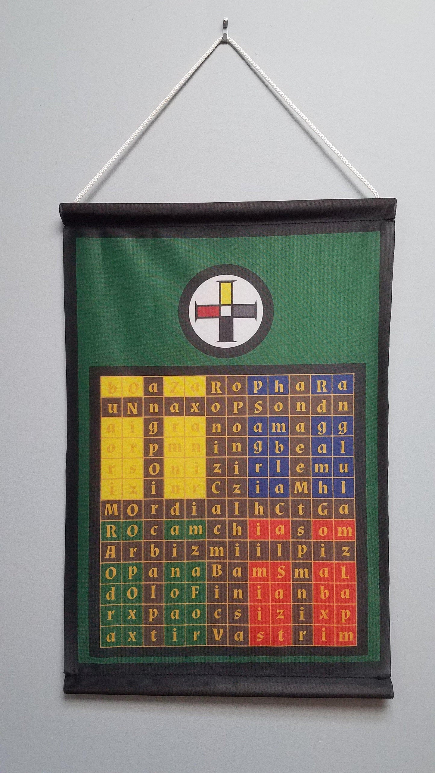 Enochian Earth Elemental Watchtower Banner