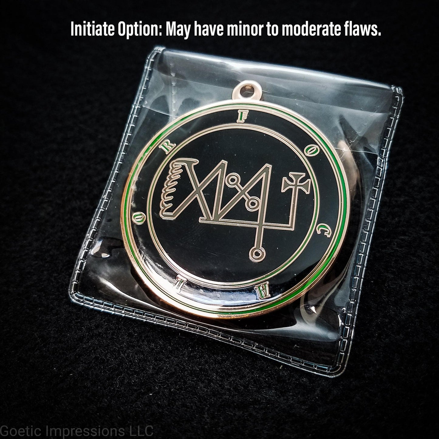 Focalor initiate sigil medallion