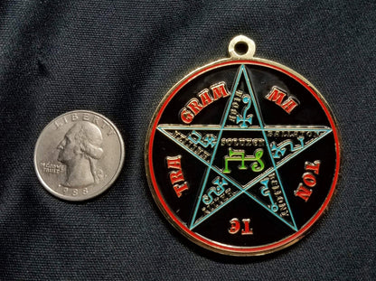 Haagenti Sigil Medallion - Ars Goetia Demon Seal