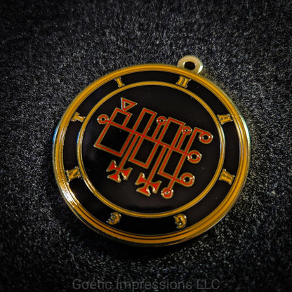 Haagenti Sigil Medallion - Ars Goetia Demon Seal