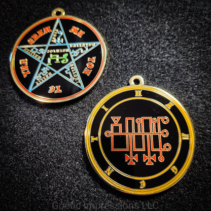 Haagenti Sigil Medallion - Ars Goetia Demon Seal