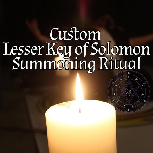 Custom Lesser Key of Solomon Summoning Ritual PDF
