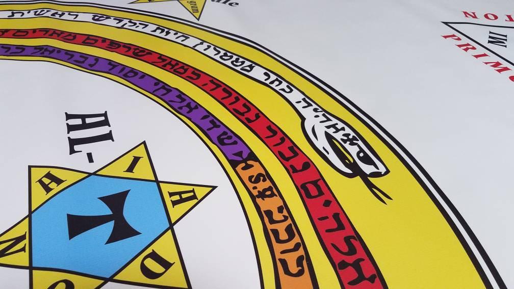 Lesser Key of Solomon Goetic Evocation Summoning Circle and Triangle ...