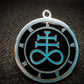 Black and Blue Leviathan Sigil Talisman