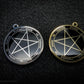 Satanic Pentagram Sigil medallion features the Latin phrase 'Potius quam ad Inferos regnabit in serve in Caelum' meaning, 'Better to rule in Hell than to serve in Heaven'.