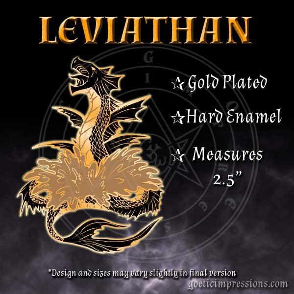 Leviathan: Dark Deities Enamel Pin