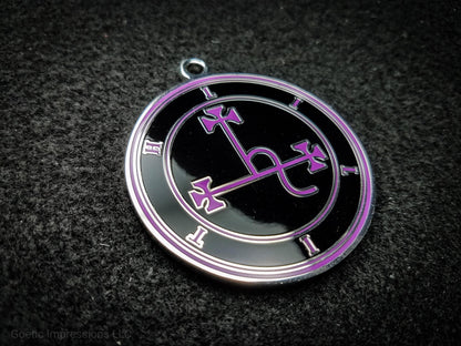 Black and Purple Lilith Seal Talisman