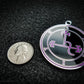 Black and Purple Lilith seal pendant