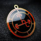 Black and Red Lilith seal pendant