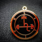 Black and Red Lilith seal medallion