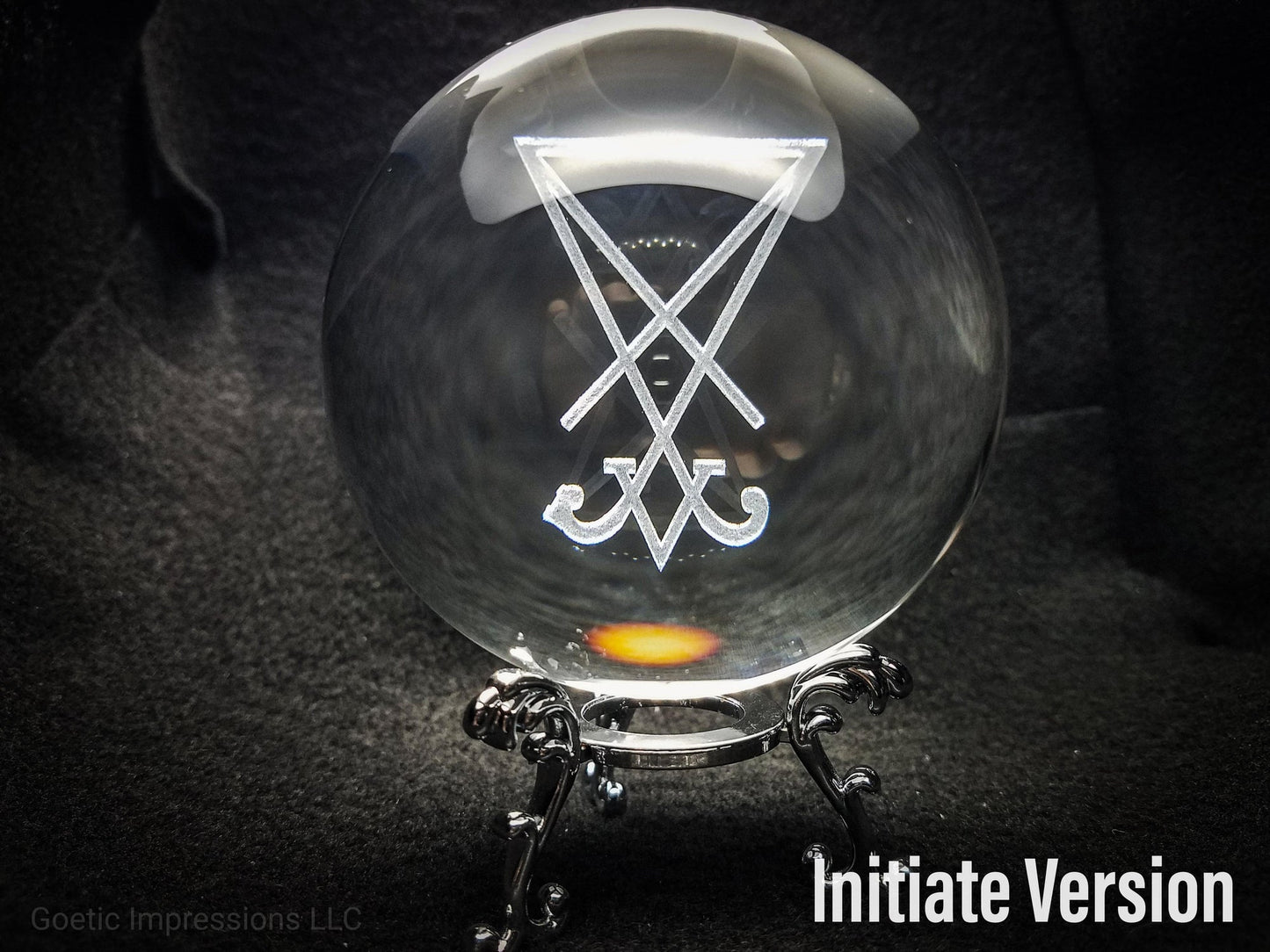 Lucifer Sigil Crystal ball