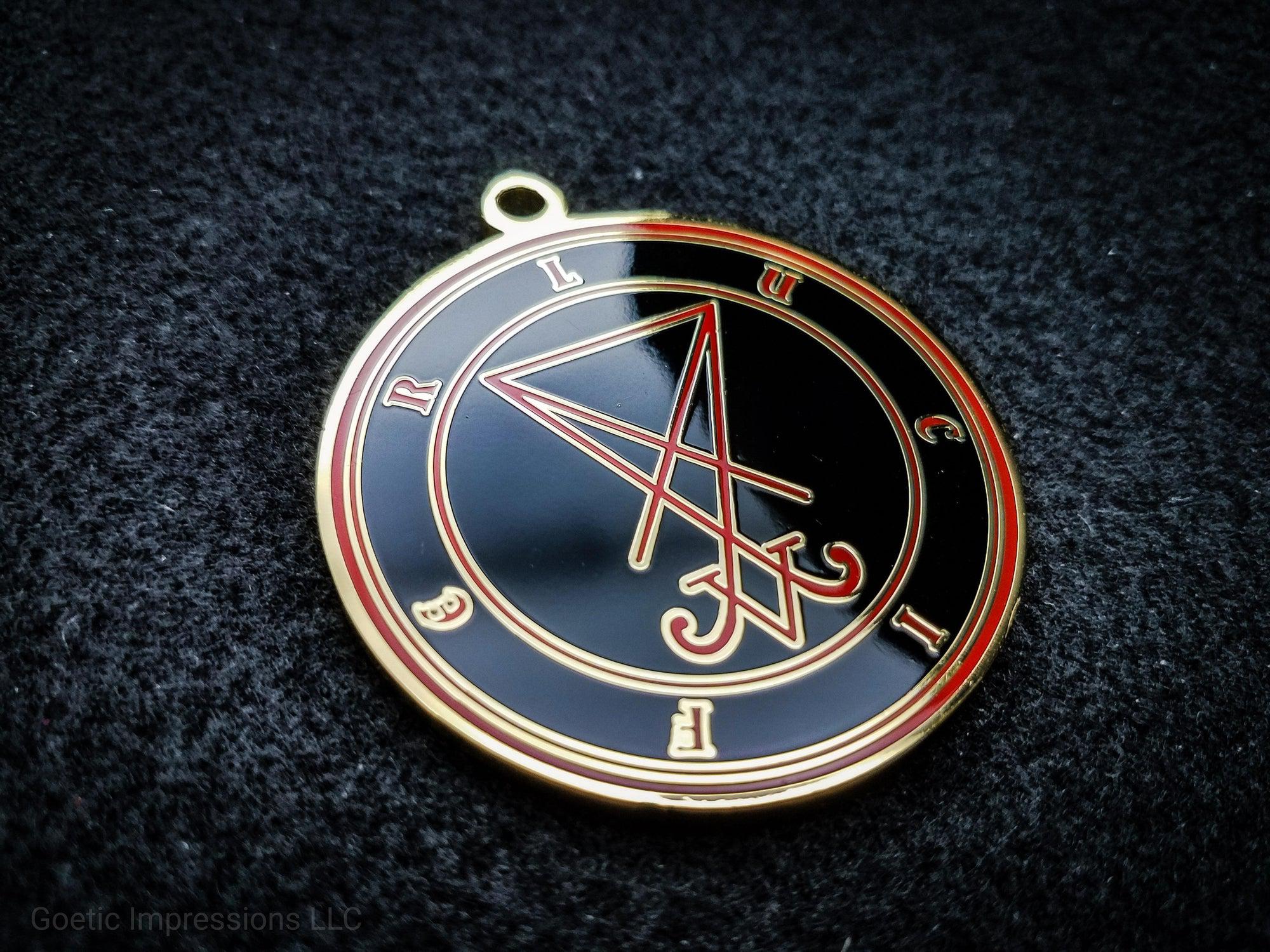 Lucifer Sigil Pendant – Goetic Impressions