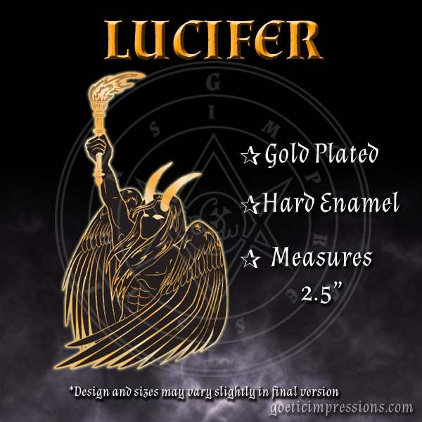 Lucifer: Dark Deities Enamel Pin