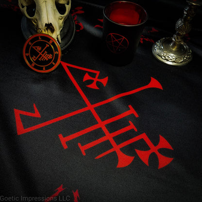 Lucifuge Rofocale Sigil Altar Cloth