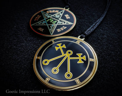 Marbas sigil necklace