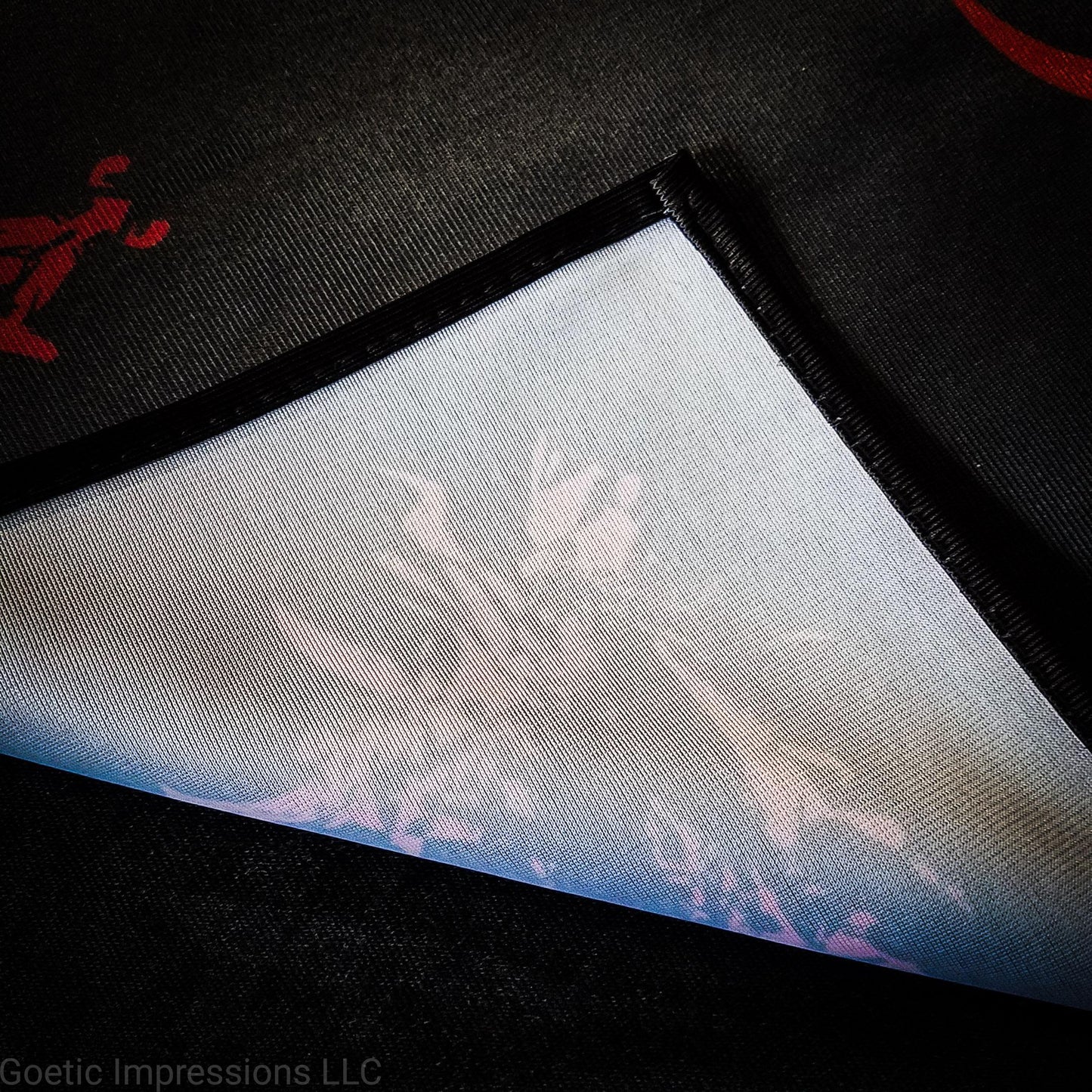 Black 7 Archangel Altar Cloth