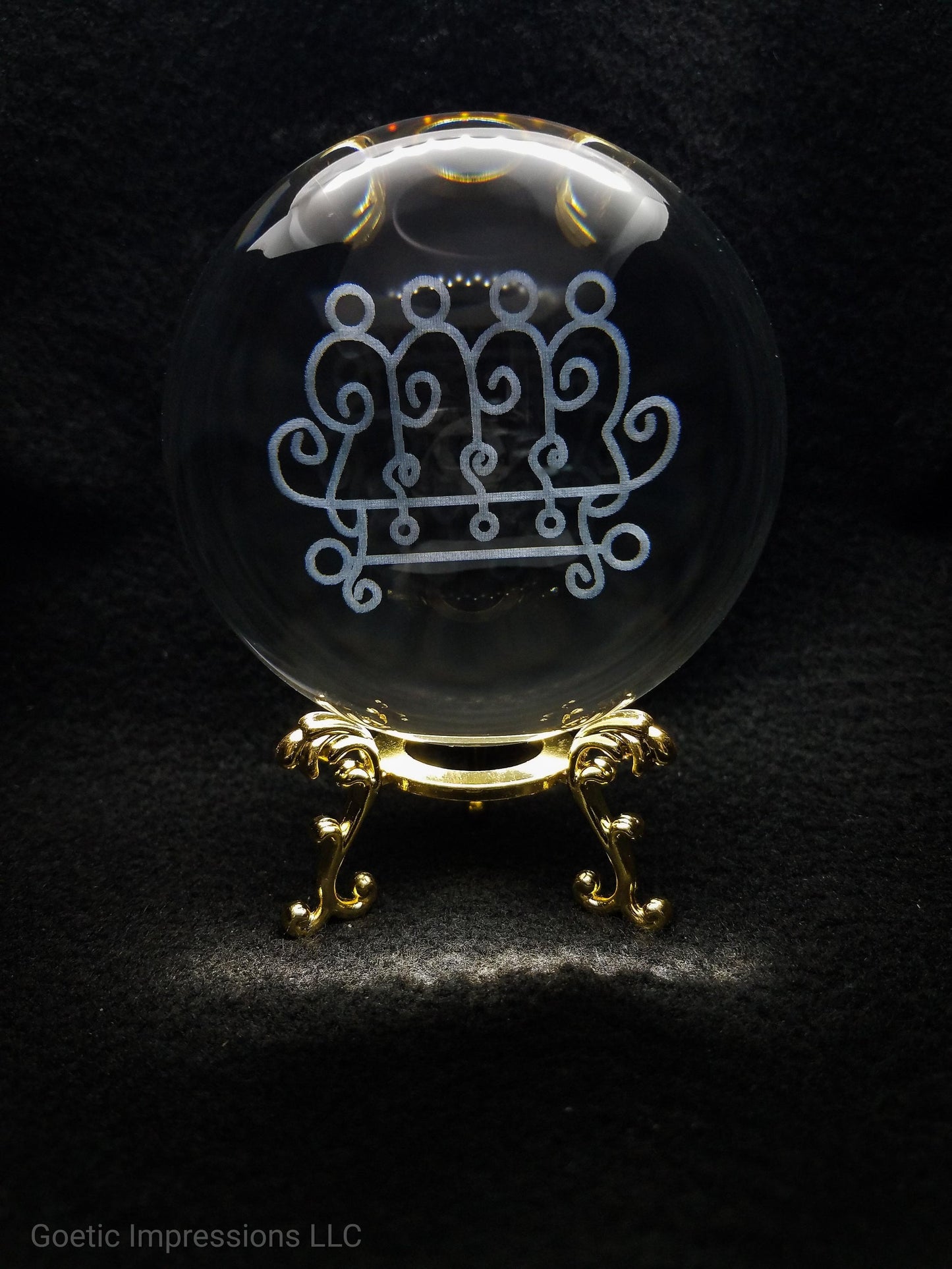 Paimon Sigil Crystal ball