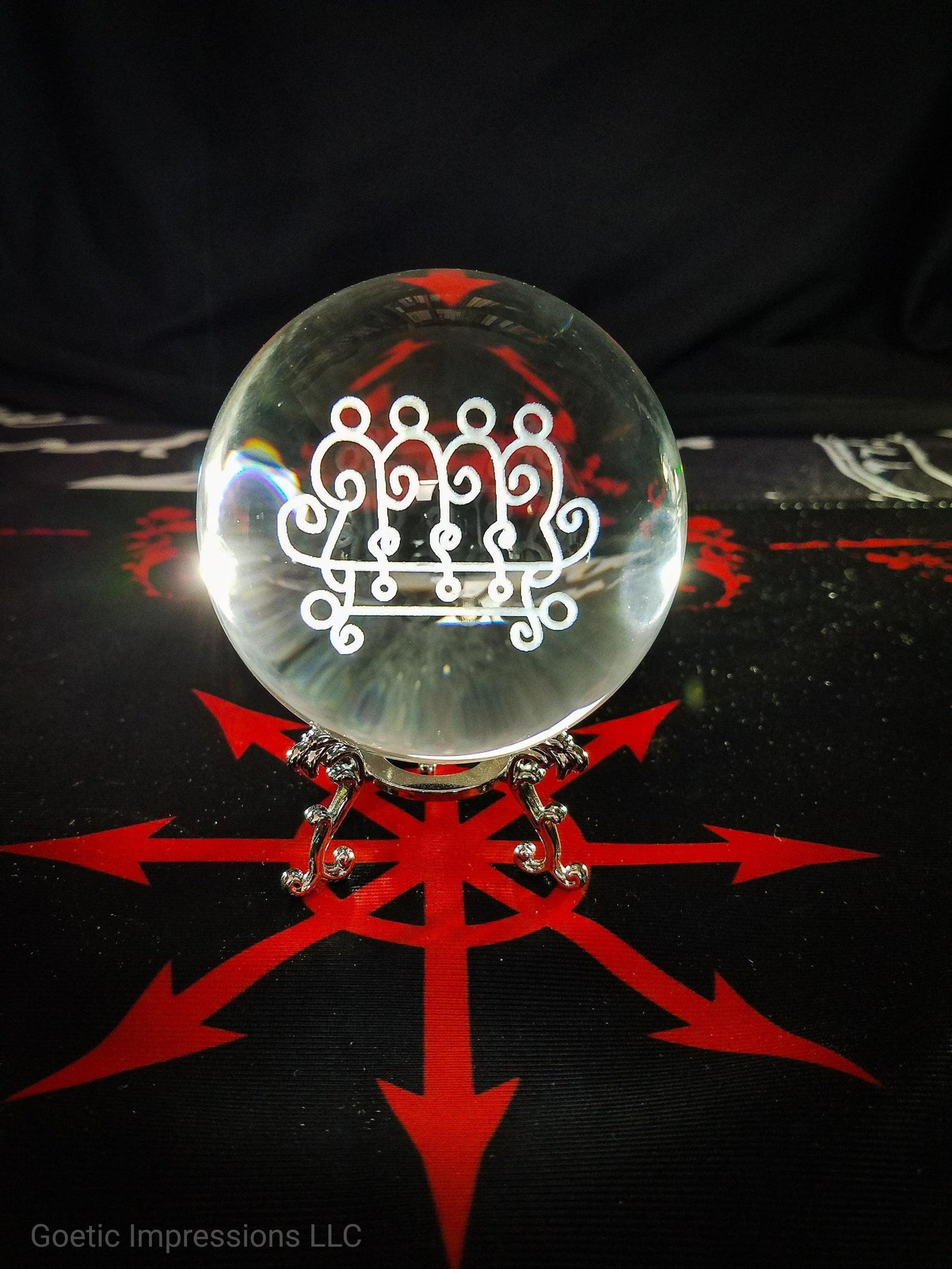 Paimon Sigil Crystal ball