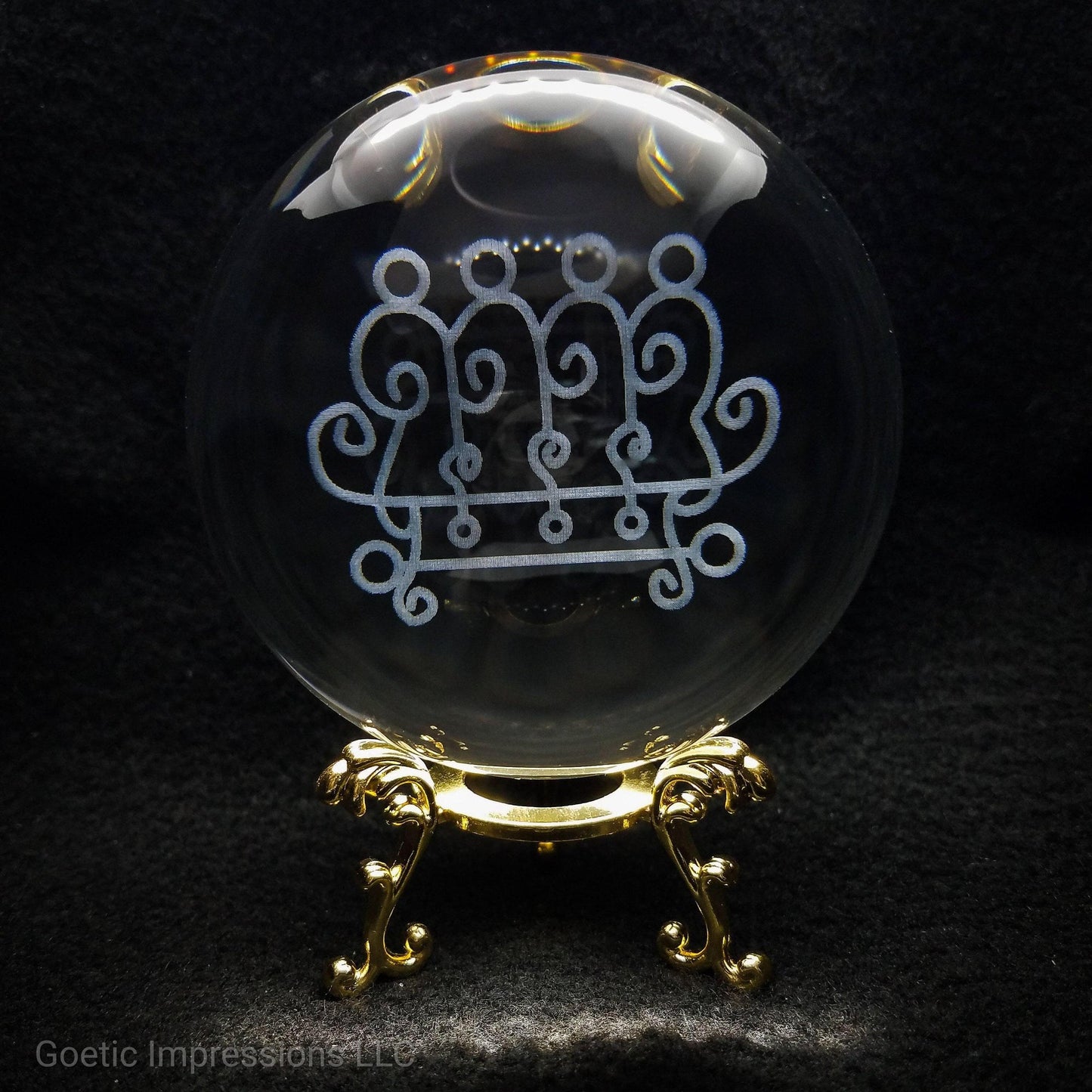 Paimon Sigil Crystal ball