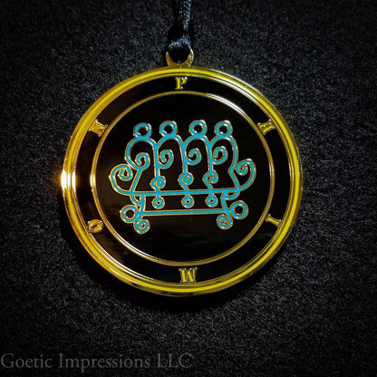 Paimon sigil necklace