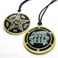 Paimon sigil talisman with Tetragrammaton on reverse side