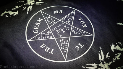 Lesser Key of Solomon: Ars Goetia Pentacle of Solomon Altar Cloth