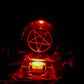 Red pentagram crystal ball