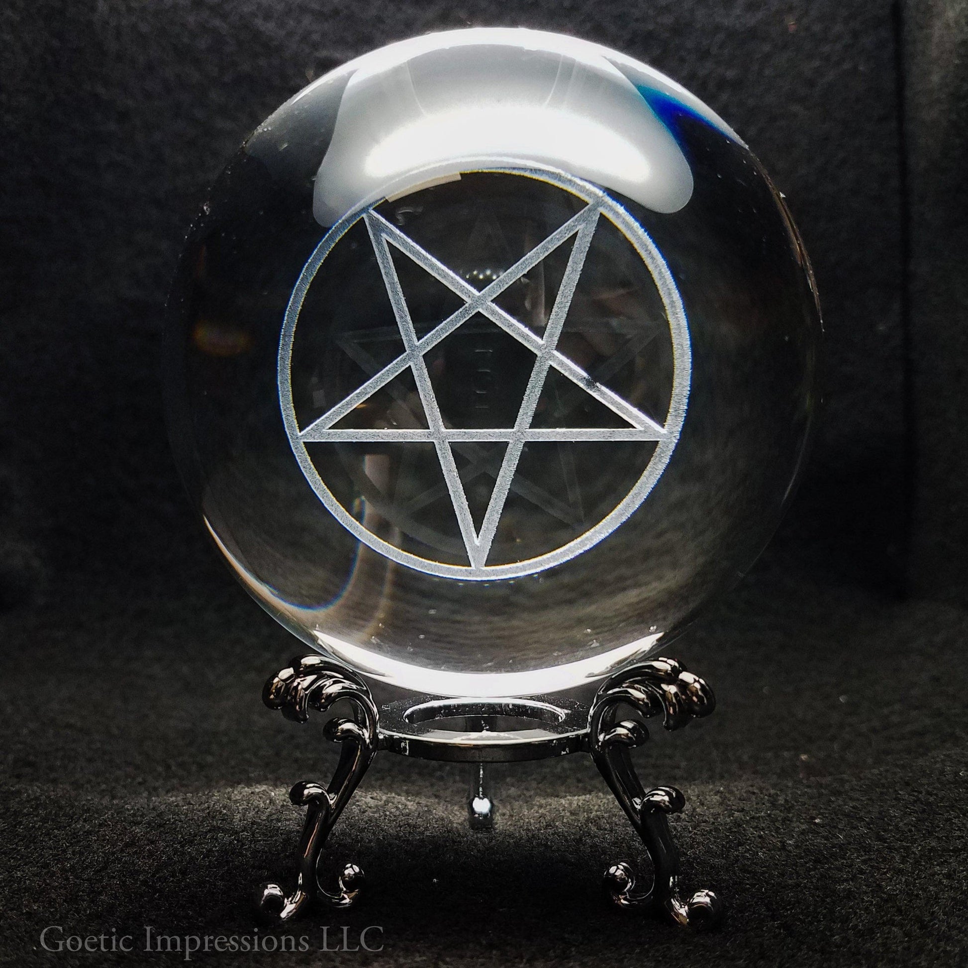 Pentagram crystal ball