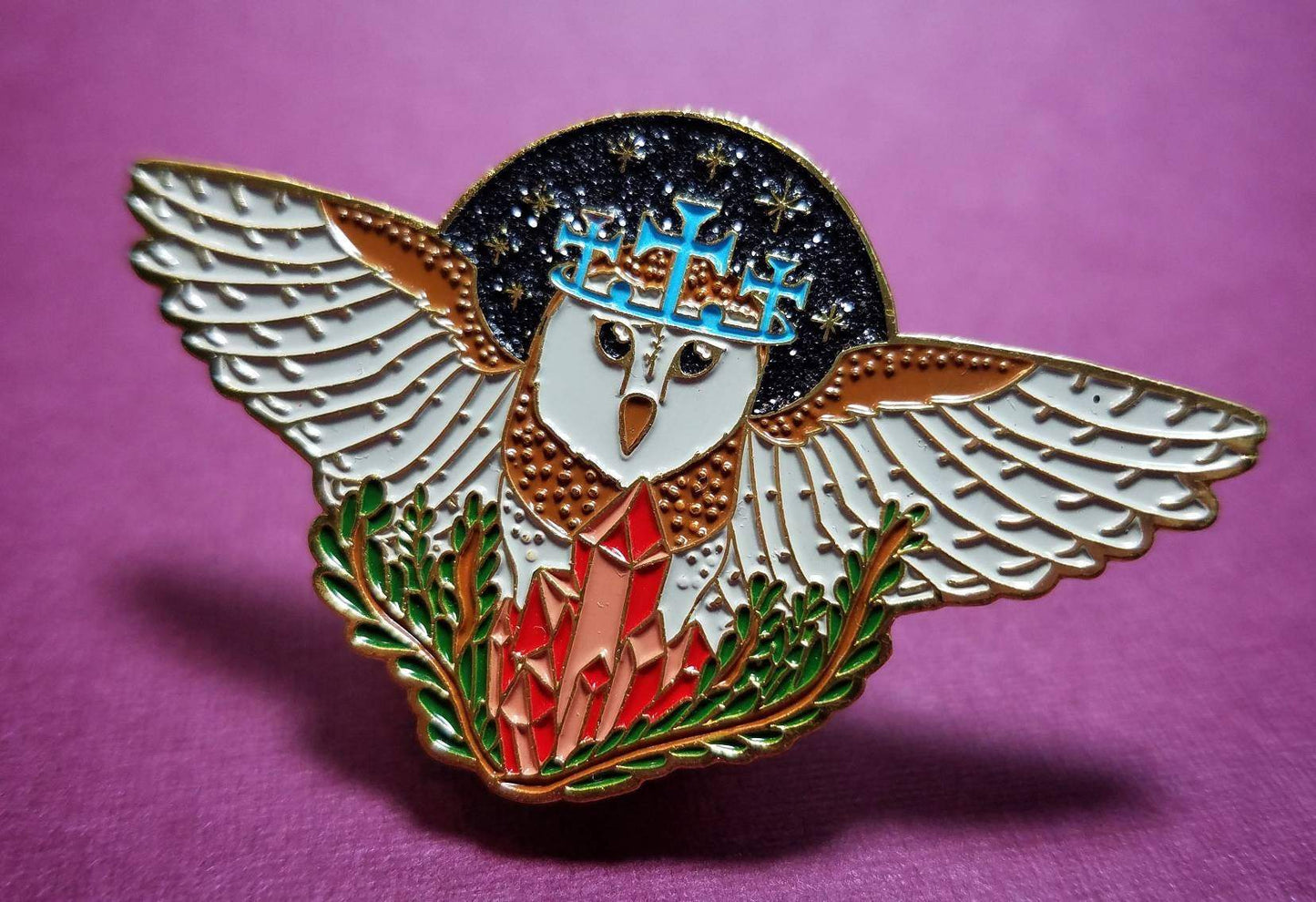 Prince Stolas Enamel Pin