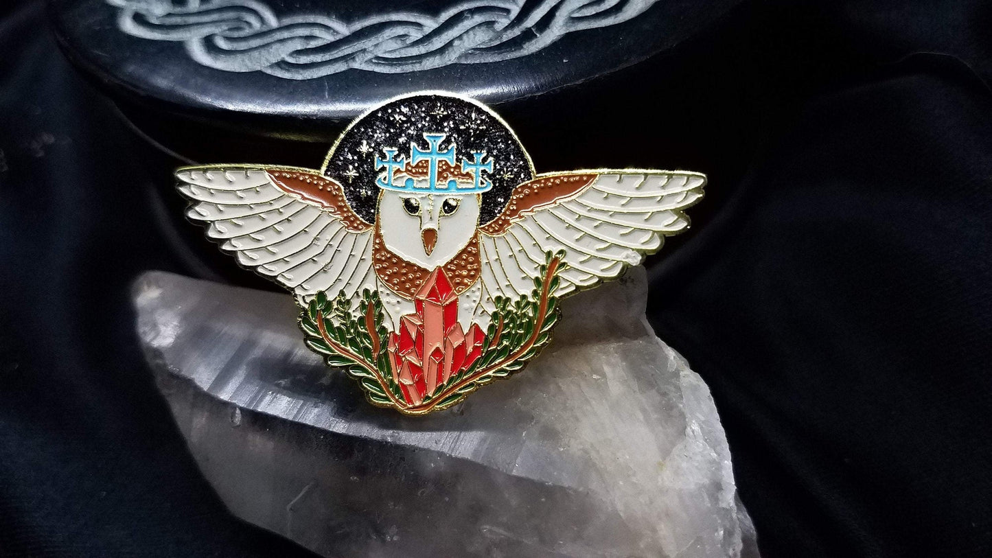 Goetic Impressions Prince Stolas enamel pin