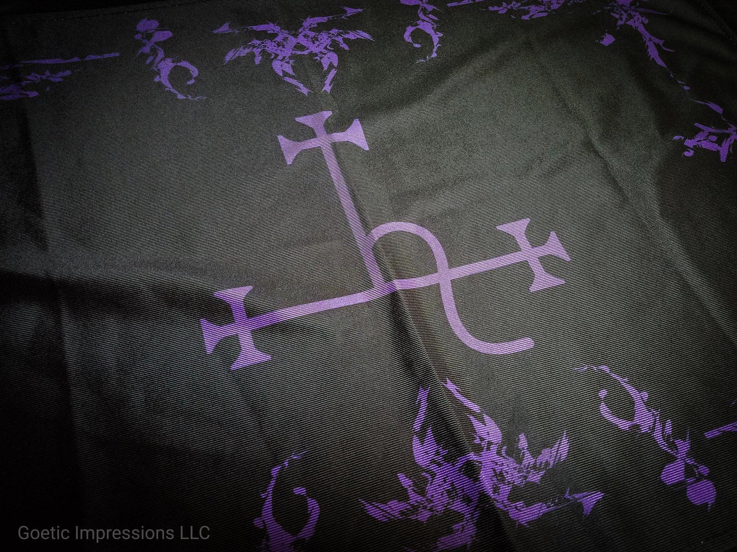 Purple Lilith altar cloth