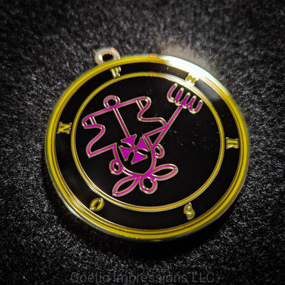 Purson Sigil Medallion - Ars Goetia Demon Seal