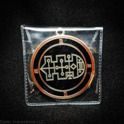 Ars Goetia Raum Seal Medallion - Adept Version